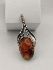 Silber Anhänger 925 , Modernsit, Brosche, Anstecknadel