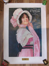 Altes Coca-Cola Werbe-Plakat