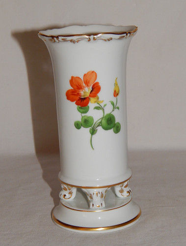 Vase meissen füßchen auf - meissen, 4