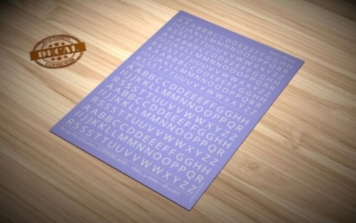 Decal letters - letters,