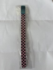 Armband rosa Schwarz Karo
