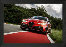 Alfa Romeo Auto gerahmtes
