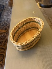 Handgefertigter Peddigrohr Korb