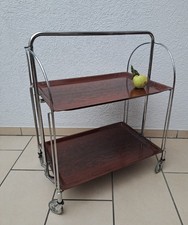 Servierwagen Dinett  Mahagoni Maserung 50er 60er Jahre sehr gut erhalten