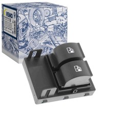 VEMO FENSTERHEBER-SCHALTER SCHWARZ LINKS FAHRERTÜR passend für CITROËN NEMO FIAT