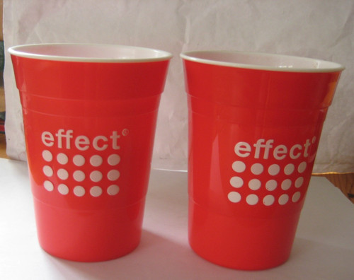 Effect energy becher red - 2, x