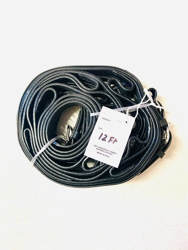 Schwarzes biothane mit - schwarzes,