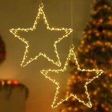 Batteriebetrieben | Timer | 8 Lichtmodi | Fensterstern