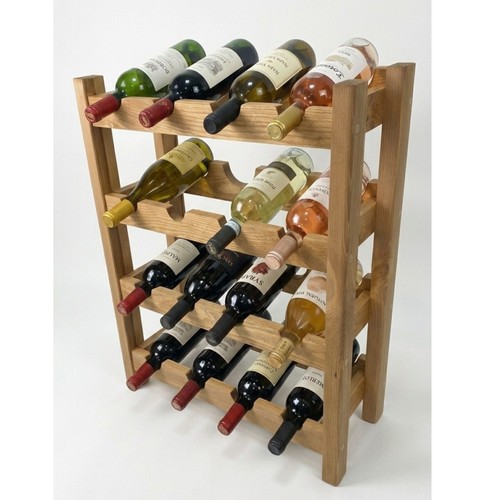 Weinregal aus kiefernholz - weinregal,