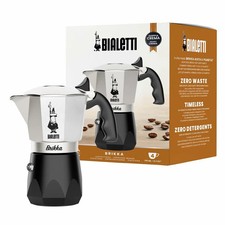 Italienische Kaffeemaschine Bialetti BRIKKA Aluminium 4 Kopper - Billig24