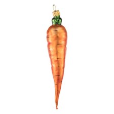 Christbaumkugel Figur "Möhre"
