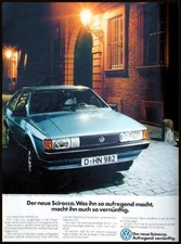 VW Scirocco 2, GLI,  originale Werbung aus 1981