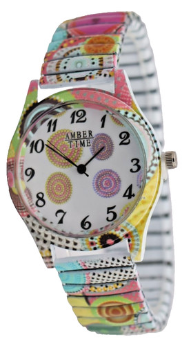 Amber time damen quarz armband - amber,