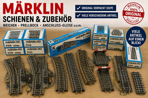 Märklin schienen weichen - h0,