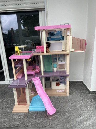 Barbie haus mit pool - haus,
