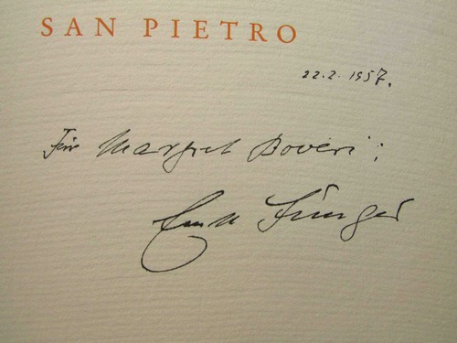 San pietro signiert von ernst - signiert,