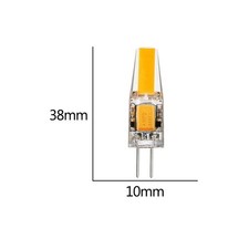 Warmweiß AC 12V 10x G4 LED