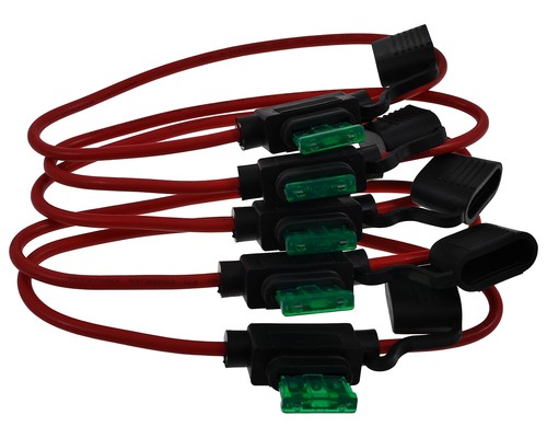 Sicherungshalter 5mm 30a - 5x, 2,5mm