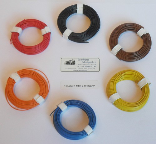 10m 14mm modellbahnkabel - 5/10m,