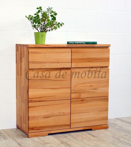 Massivholz kommode altona - kommode,