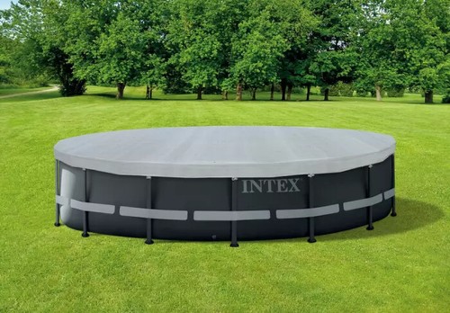 Deluxe abdeckplane intex frame - abdeckplane,