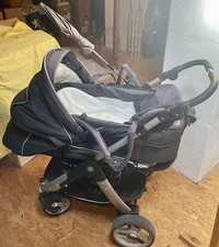 * Teutonia Cosmo * Kombi-Kinderwagen * Grundfarbe Anthrazit * mit Zubehör *