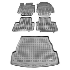 Satz Fußmatten und Matte für