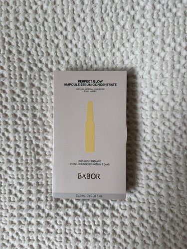 Babor perfect glow ampoule - babor,