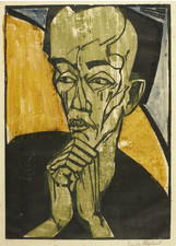 Erich Heckel Männerbildnis