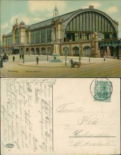 Ansichtskarte hamburg - ansichtskarte,