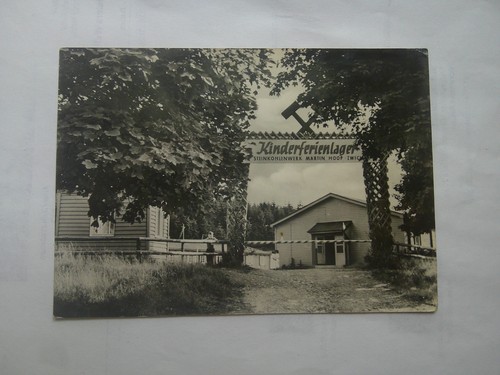 Lauscha pionierlager - ak,