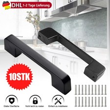 10er 128mm Schwarze Griffe
