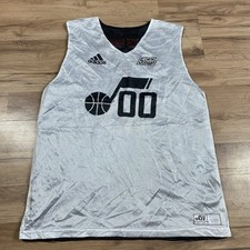 Adidas NBA Utah Jazz Wendetrikot  weiß schwarz Größe L  Adult - Maße beachten