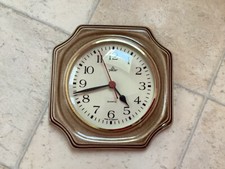 Peter Wanduhr vintage Keramik|