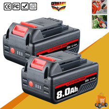 2x 8,0Ah 18V Li-Ion Ersatzakku