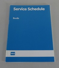 Service Schedule blanco VW Beetle Mexico / Käfer Mexico from 02/1985