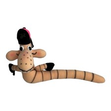 Wurm Regenwurm Schlange 100 Jahre gk (?) Sonni Spielwaren Sonneberg Plüschtier