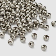 100 x EDELSTAHL Perlen Ø 3 mm