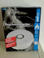 Rauchwarnmelder uniTEC – 85 dB, VdS geprüft