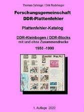 DDR Plattenfehler Katalog Block und KLB