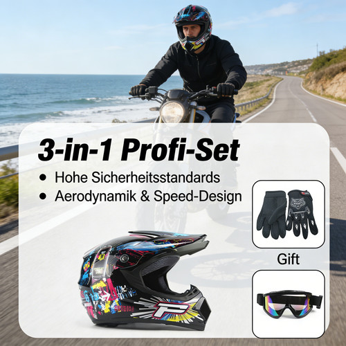 Motorradhelm integralhelm - motorradhelm,