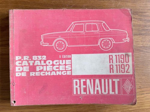 Renault pr832 teilekatalog - renault, 10
