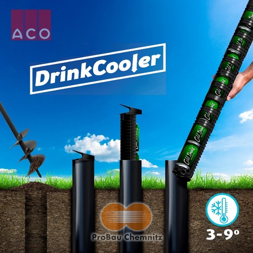 Aco drink cooler black erdloch - black,