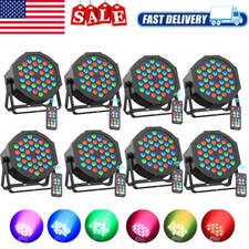 8-Pack RGB 36LED Par Stage