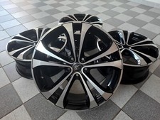 Alu-Felgen 19" von Brock im RC Design "RC 17", schwarz poliert