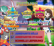 ✨753 SHINY GALAR POKEDEX✨ CUSTOM-OT | Shiny Living Dex Schwert/Schild