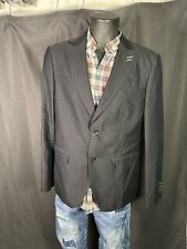 Hugo Boss Sakko/Schwarz/Nadelstreifen/Gr.52 (XL)/Klassiker/Zeitlos/Stilvoll