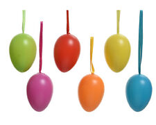 6 Ostereier 6cm zum Aufhängen