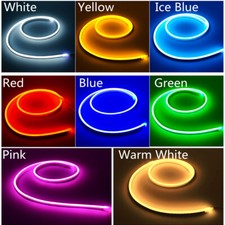 Neon LED Strip Stripe Streifen Leiste Wasserdicht Schlauch Lichterkette 5/12/24V