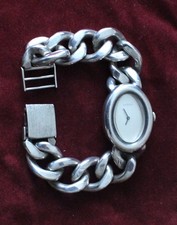 124 g Silber Damenuhr Leblin